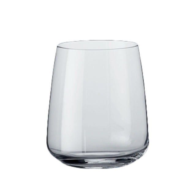 Steelite 4910Q004 Double Old Fashioned Glass 12-3/4 Oz. (H 3-3/4" M 3-1/4" T 2-1/2" B 2") Crystal