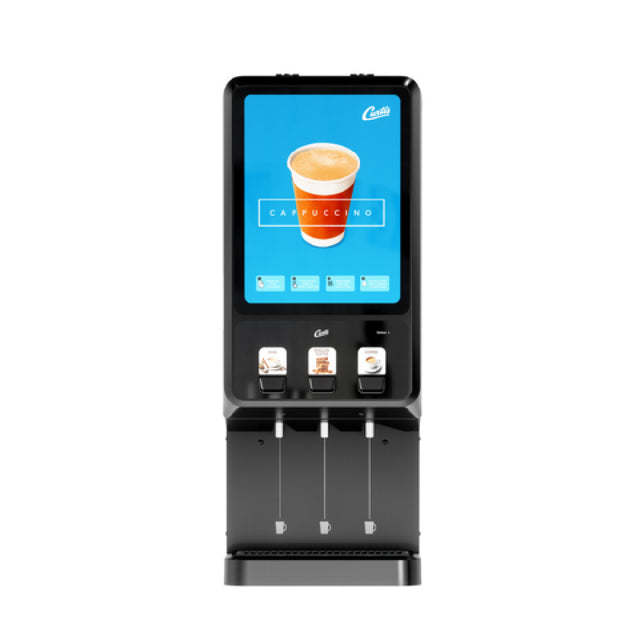 Curtis PCNG33800 | 1360102265 - Premium Cappuccino Next Generation Machine, (3) Station Dispenser With Lift Door And Hot Water