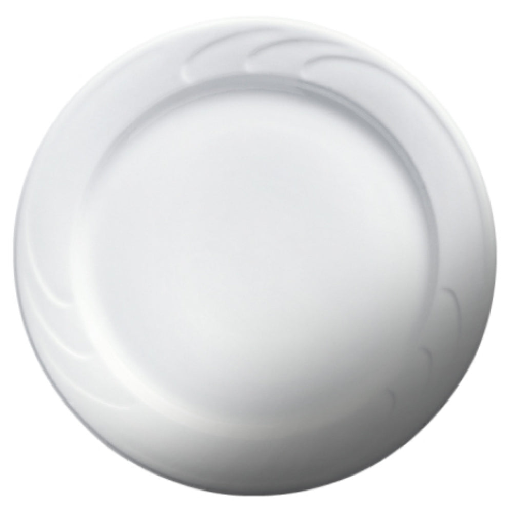 Cameo China 301-91A Bostonian Rim Plate 9" Dia. X 7/8"H (23 Cm X 2.1 Cm)