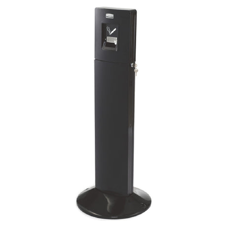 Rubbermaid FGR93400BK - Metropolitan Smokers Tower, 42-4/5"H, Removable Galvanized Liner