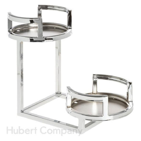 Hubert 97328 - Cerve Collection Carafe Holder, 2-tier, 7-5/64"L X 14-57/64"W X 10-31/64"H