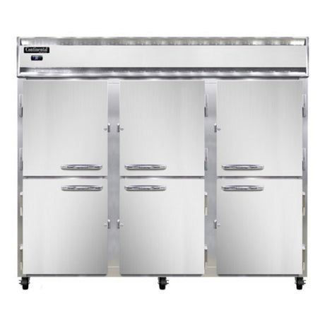Continental Refrigerator 3RENSAPTHD-SD-GD Extra-Wide Refrigerator 75 Cu. Ft. Capacity