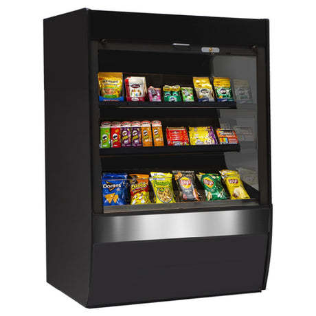 Federal Industries VNSS3660S Vision Series Non-Refrigerated Self-Serve High Profile Merchandiser