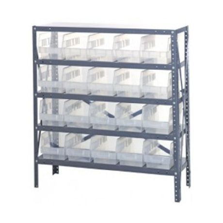 Quantum 1239-202CL Shelving Unit 12"D X 36"L X 39"H Heavy Duty