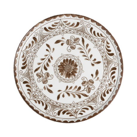 Steelite A105P800 Plate 13.0" Talavera Motiva Brown