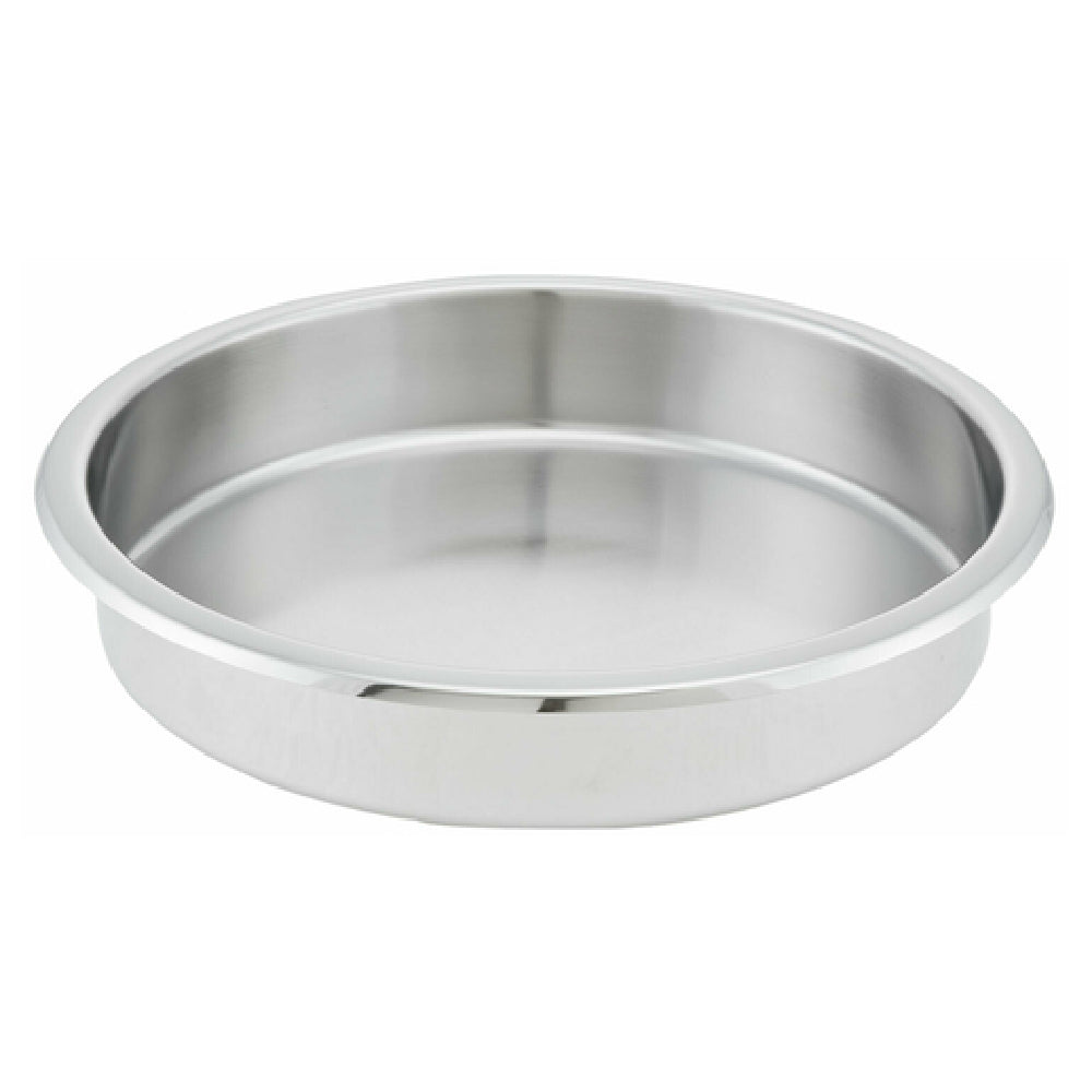 Steelite WLWI608 Chafer Food Pan 15-1/4" Dia. X 2-1/2" Depth Round