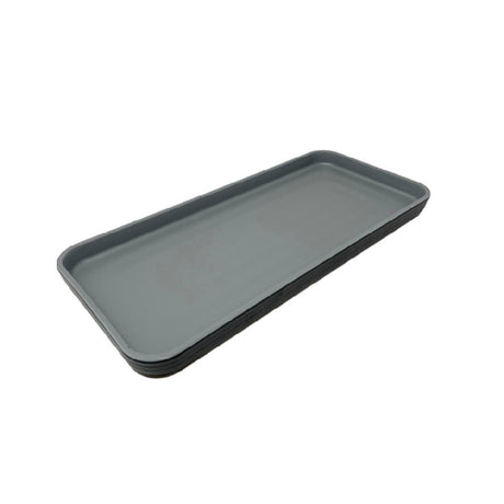 GET Enterprises RS-136-GRM/BKM Roca Plate 13" X 6" Rectangular