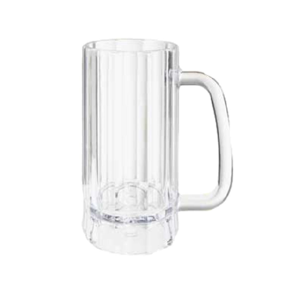 GET Enterprises 00086-PC-CL Beer Mug 16 Oz. (17-3/4 Oz. Rim Full) 3-1/4" Dia. X 6-1/4"H