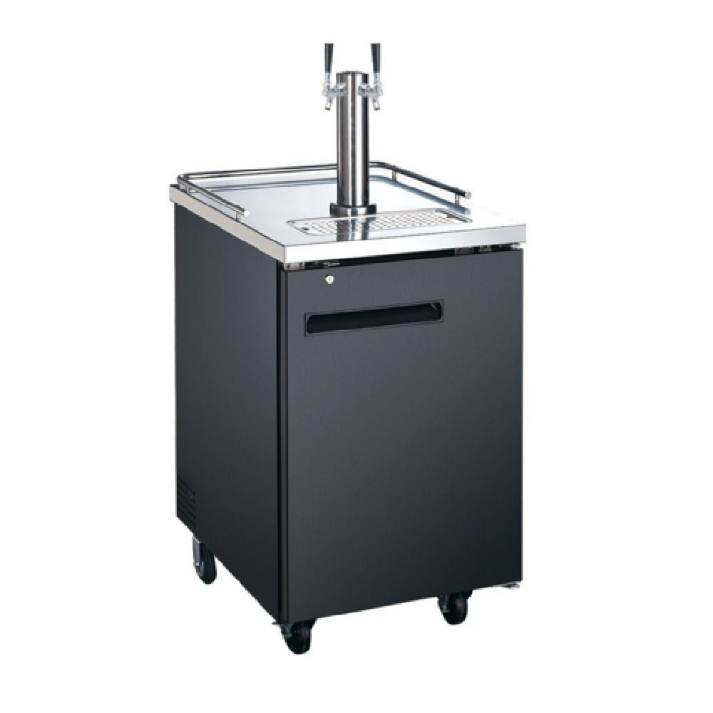 USR Brands CDD-1 Coldline Refrigerated Direct Draw Beer Dispenser 24"W 6.5 Cu.ft. Capacity