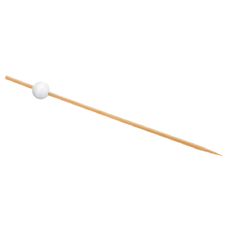 FOH AST014WHB83 Servewise® Disposable Picks 4-1/2" White Ball On Top