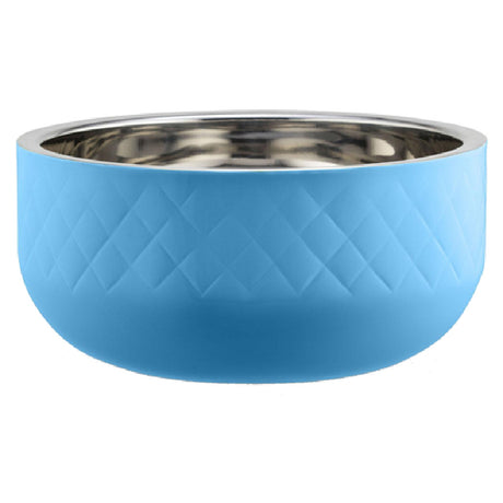 Bon Chef 9320DICARIBBEANBLUE Cold Wave Bowl 10 Qt. 2 Oz. 13-7/8" Dia. X 6-3/4"H