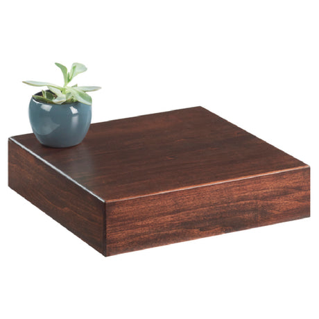 Cal Mil 432-3-78 Mid-Century Riser 12"W X 12"D X 3-1/4"H Square