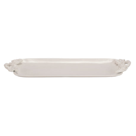 Bon Chef 81000PWHT Tray 15-3/4" X 6-15/16" X 3/4"H Rectangular