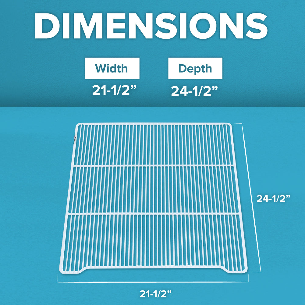 Atosa W0402394 Additional Shelf 24-1/2" X 21 1/2" For MCF8722GR