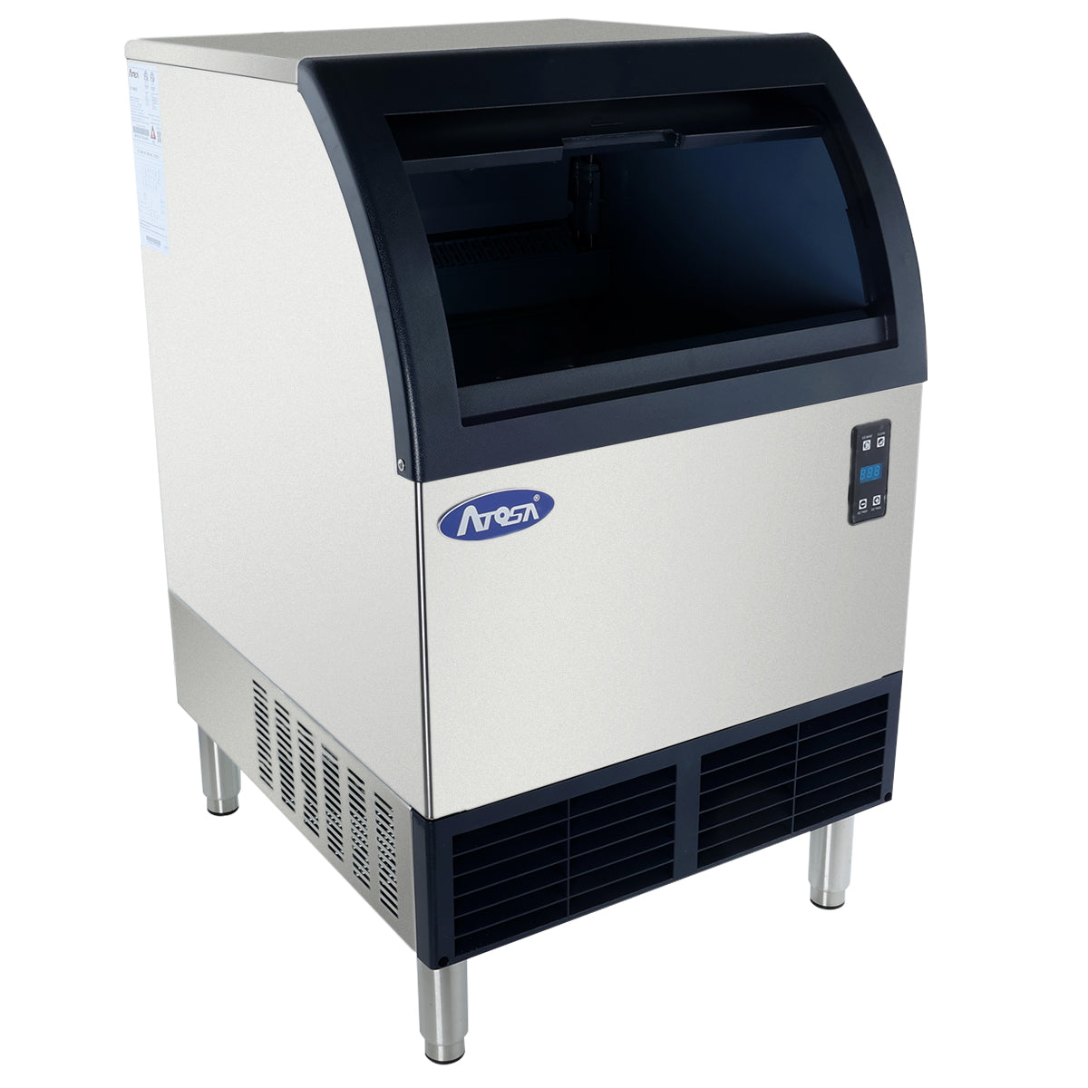 Atosa YRU0280A-161 Ice Machine 24"W 280 Lb Production Per 24 Hours