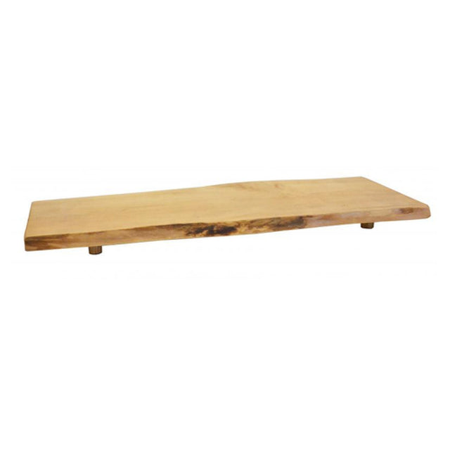 Omcan 39515 (39515) Wooden Board/Platter 16" X 10" Hand-crafted From Canadian Hardwood