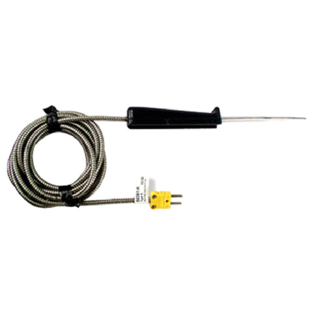 Cooper Atkins 50361-K Armored Meat Probe 3-7/8" (98mm) Shaft Length .188" (5mm) Shaft Dia.