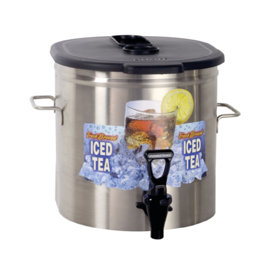 Bunn 37100.0000 TDO-3.5 Iced Tea Dispenser Low Profile 3.5 Gallon Capacity