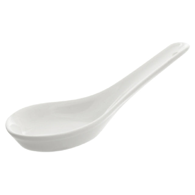 10 Strawberry St WTR-SPOON - Chinese Wonton Spoon, 5-1/4" X 2-3/4" X 3-4"H, With Handle