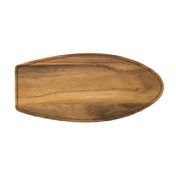 Palate & Plate WP-0126 - Board, 14" X 6-3/4" X 3/4"H, Boat Shape