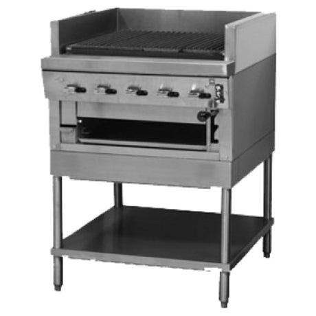 Montague Company UFSM-24R Legend™ Char-Broiler 24" Free-standing Modular Self-cleaning Stainless Steel Radiants