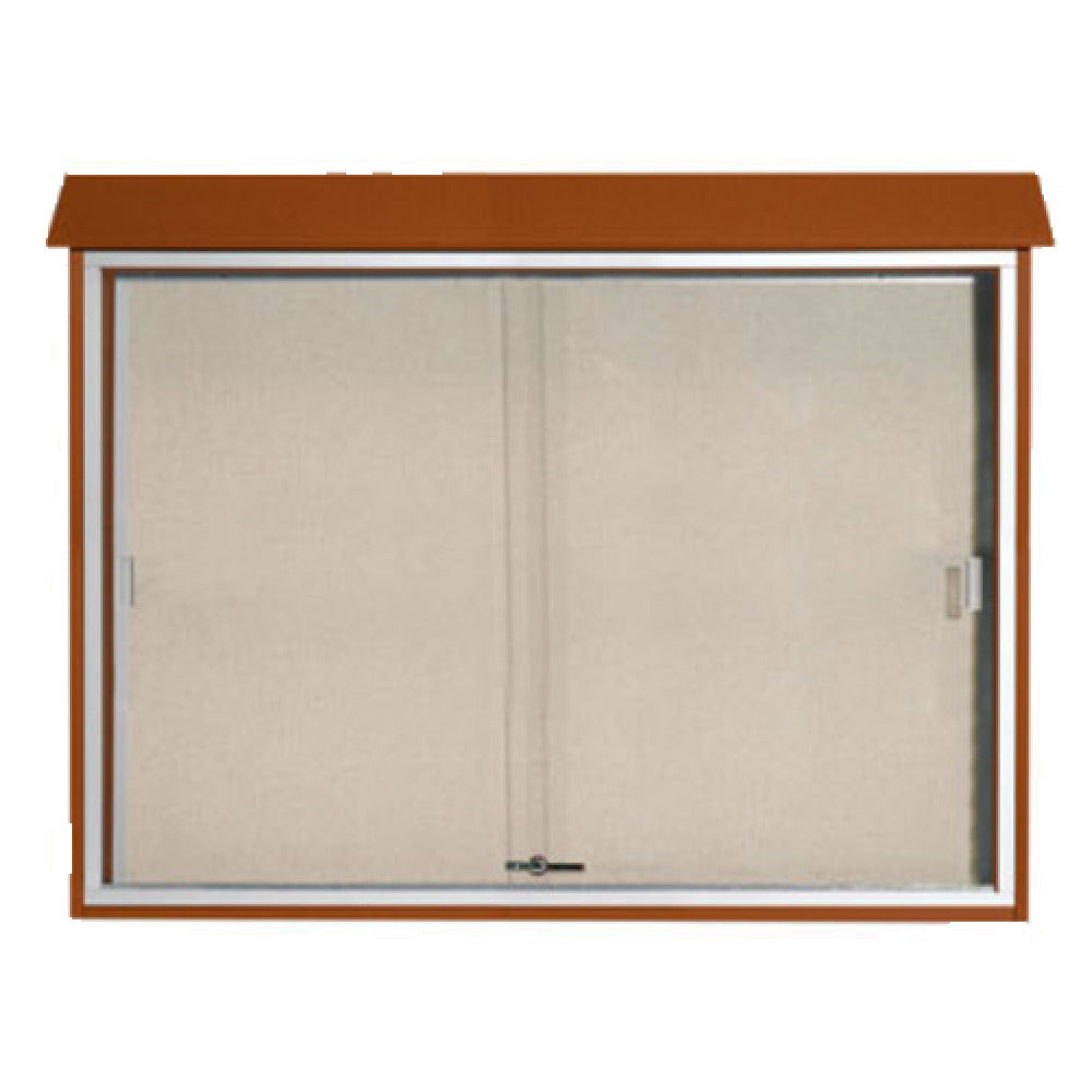 Aarco PLDS4052-5 Message Center 52"W X 40"H Wall Mounted