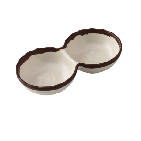 Yanco NA-506 Nature Art Condiment Server 3"W X 5-3/4"D X 1-1/4"H 4 Oz