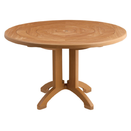 Grosfillex US921208 Aquaba Outdoor Table 48" Dia. Round