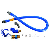 Franklin Machine Products 157-1096 Dormont® Gas Connector Kit 60"L X 3/4" Fittings Includes Heavy Duty Gas Hose
