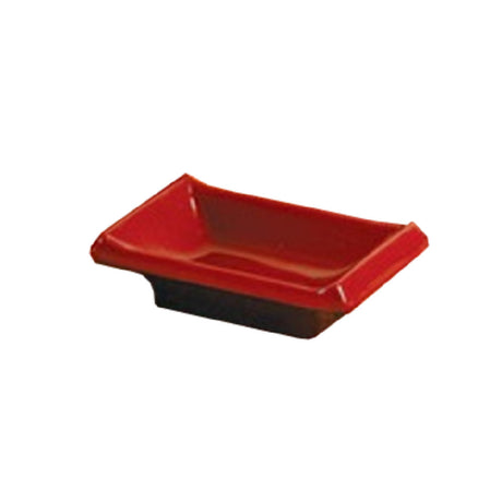 Yanco CR-4046 Two-Tone Sauce Dish 1 Oz. 3-3/4"L X 2-1/2"W