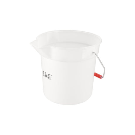 CAC China BTRS-10WT Bucket 10 Qt. Round