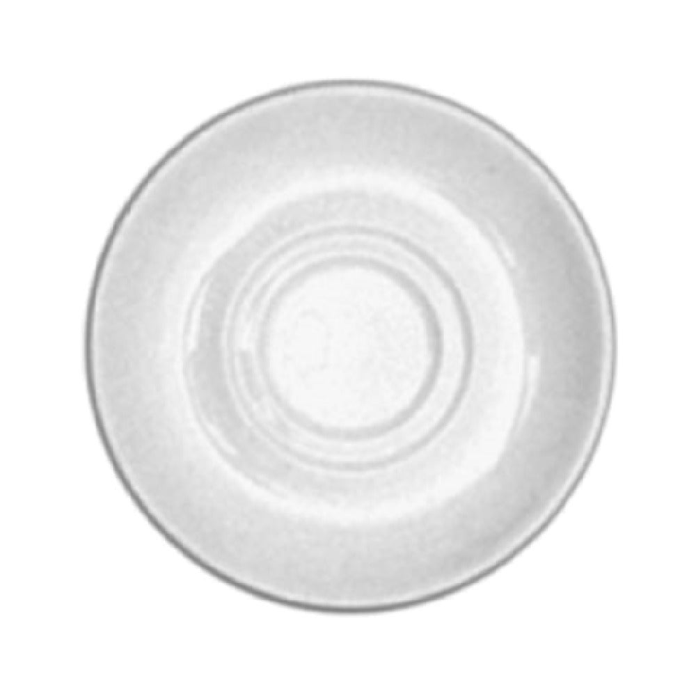 Tableware Solutions USA 51CCPWD033 Cafe Espresso Saucer 4-1/2" Dia. Round