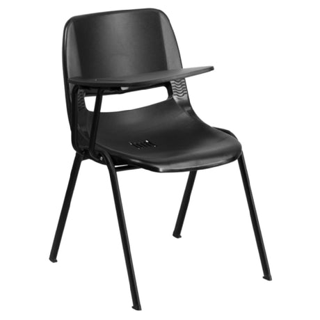 Flash Furniture RUT-EO1-BK-RTAB-GG Hercules Series Ergonomic Shell Chair 880 Lb. Weight Capacity