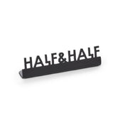 American Metalcraft MSBHH3 - Sign, Half & Half, 0.625"W X 3"D X 0.75"H