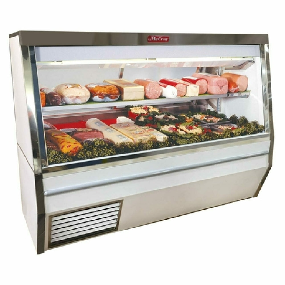 Howard-McCray R-CDS34N-8-LED Deli Meat & Cheese Service Case Double Duty Stand Alone Design 96"W