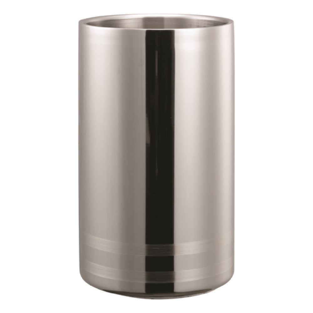 Service Ideas WC2LBPS Service Ideas Wine Chiller Stainless Polished With Brushed Accents
