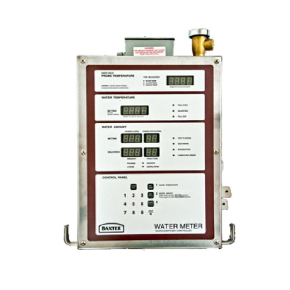 Baxter Manufacturing WM600 Water Meter Digital Controls Water Temperature Range 32°F To 125°F (0°C To 52°C)