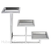 Hubert 94231 - Cerve Collection Bowl Stand, 3-tier, 6"L X 16"W X 11"H