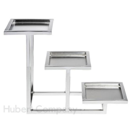 Hubert 94231 - Cerve Collection Bowl Stand, 3-tier, 6"L X 16"W X 11"H