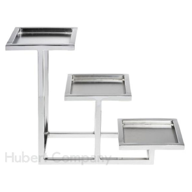 Hubert 94231 - Cerve Collection Bowl Stand, 3-tier, 6"L X 16"W X 11"H