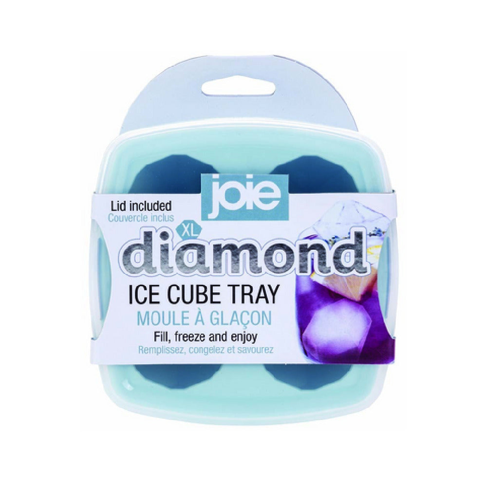 Harold Import Co. 32405 Joie Ice Cube Tray With Lid Diamonds Design