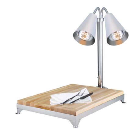 Steelite DW724ML2WSS - Carving Board With Frame And Heat Lamp, 24.0" X 18.0" X 22.0"