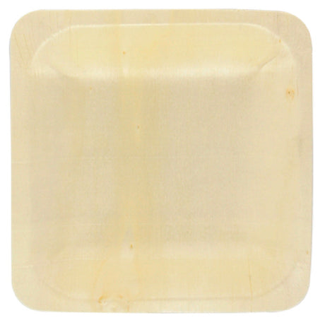 PacknWood 210BBA1112 - Scandinavia Plate, 4.5" X 4.5" X 0.5", Square