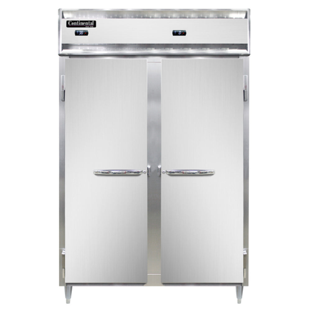 Continental Refrigerator D2RFNSA Designer Line Refrigerator/Freezer Reach-in Two-section