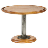 Cal Mil 4310-9-99 Madera Cake Stand 12-3/4" Dia. X 9"H Rustic Pine (cover Sold Separately)