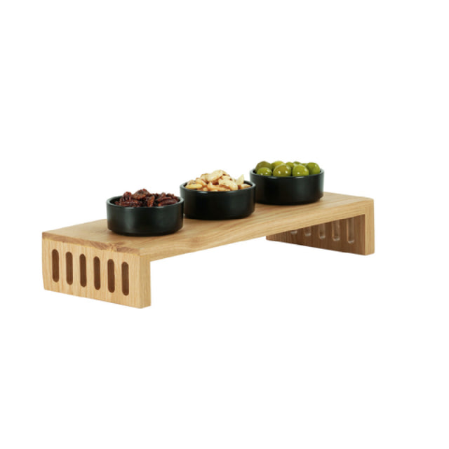 Cal Mil 23136-1873-21 Sydney Riser 18"W X 7"D X 3"H Oak