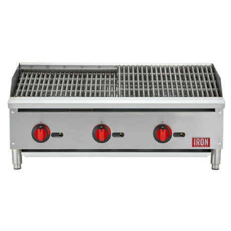 Iron Range IRRB-36 Radiant Charbroiler Natural Gas Countertop
