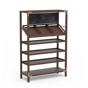 Steelite MGCCAN03DCXF Canvas Grab And Go Signage Unit Dark Brushed Copper On Legs