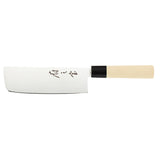 Mercer Culinary M24307PL Asian Collection Nakiri Vegetable Knife 7" High Carbon