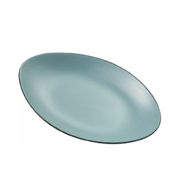 Yanco BM-213TL Deep Plate 13.5"W X 1.5"D X 8.5"H Oval Melamine